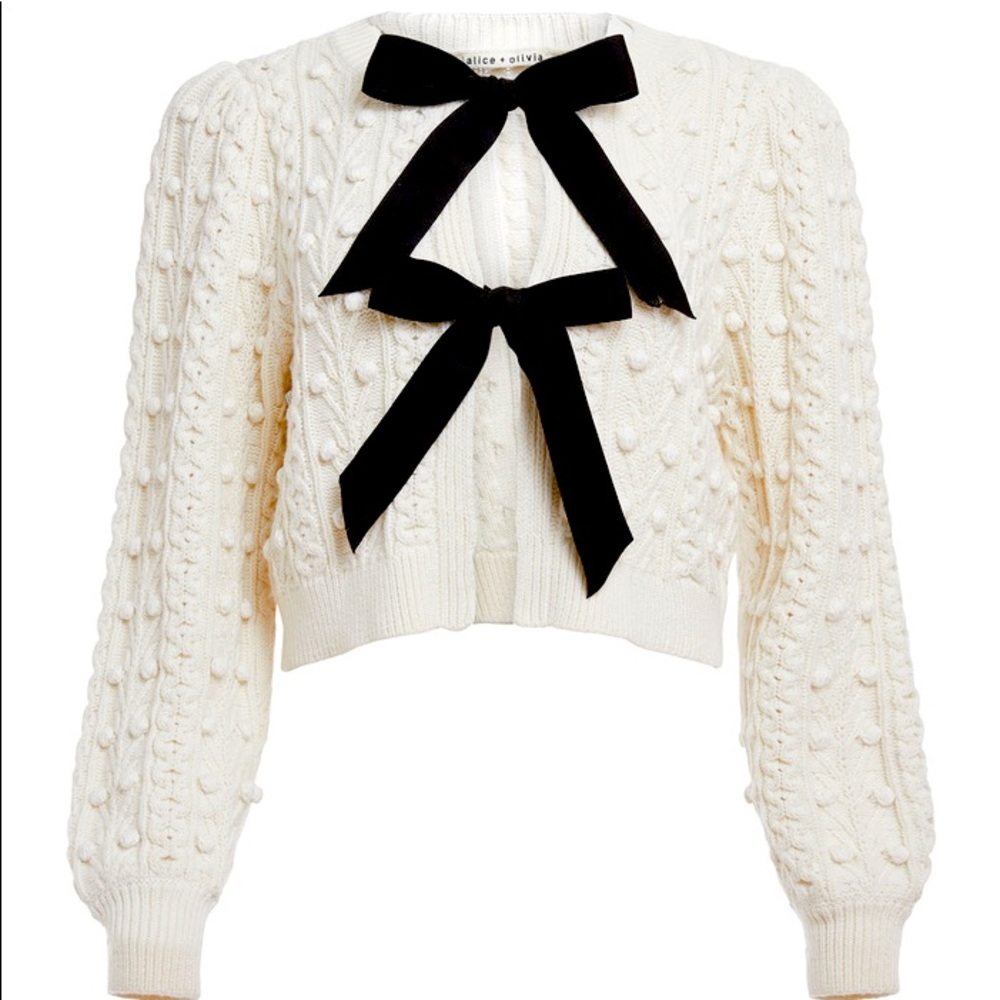Alice + Olivia Bow Sweater